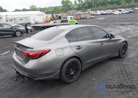 2019 Infiniti Q50 3.0T Luxe z USA, uszkodzony, nr VIN JN1EV7AR4KM550426